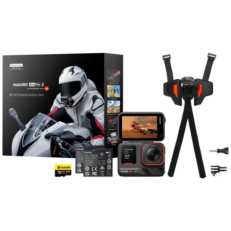 Insta360 Ace Pro 2 Motorcycle Bundle