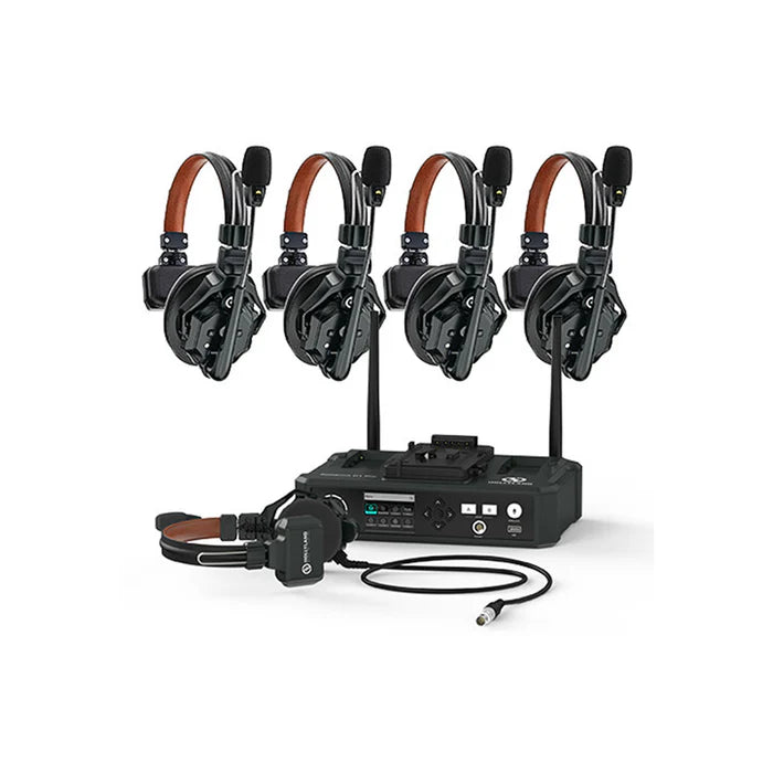 Hollyland Solidcom C1 Pro-Hub4S ENC 5-Person Full-Duplex Wireless Intercom System with Hub