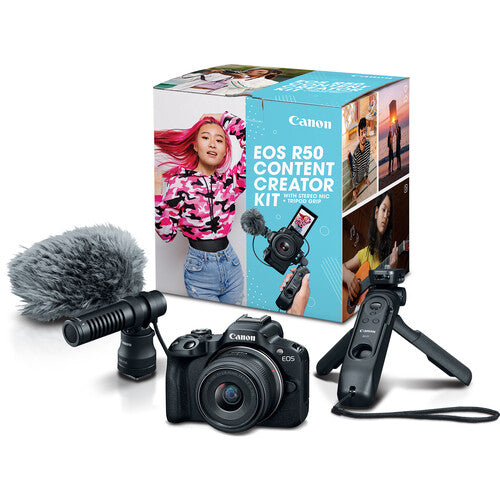 Canon EOS R50 Content Creator Kit Canon Mirrorless