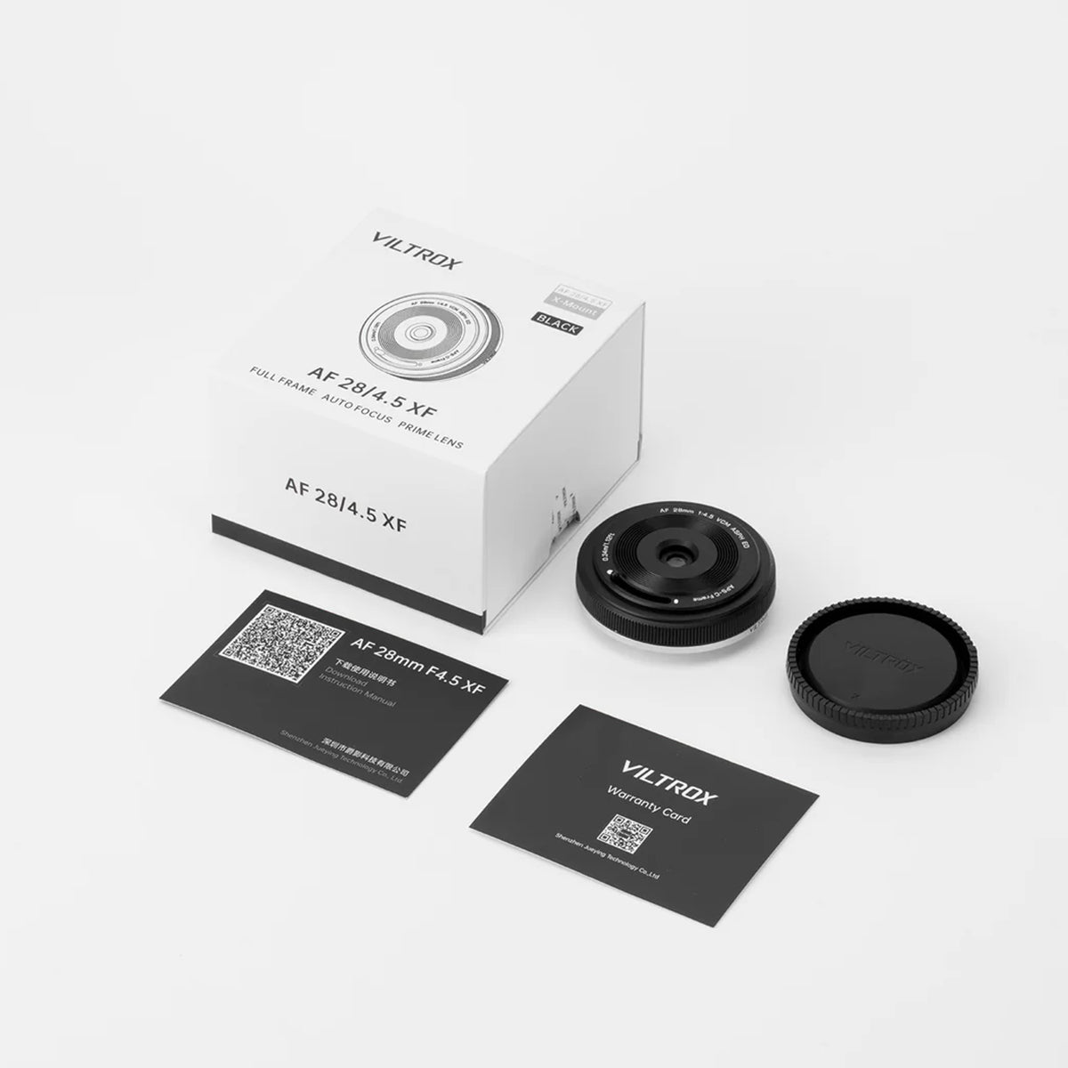 Viltrox AF 28mm f/4.5 "Pancake" Prime Lens for Fuji X-Mount