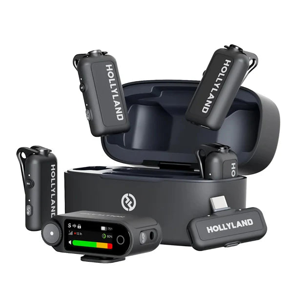 Hollyland LARK MAX 2 Combo (4 Person) Wireless Microphone System