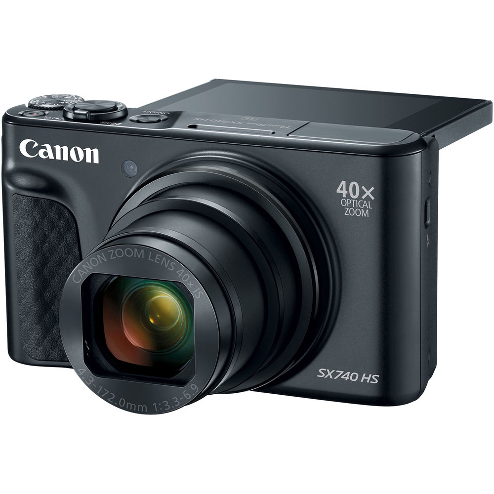 Canon PowerShot SX740 HS Lite Edition Digital Camera (Black)