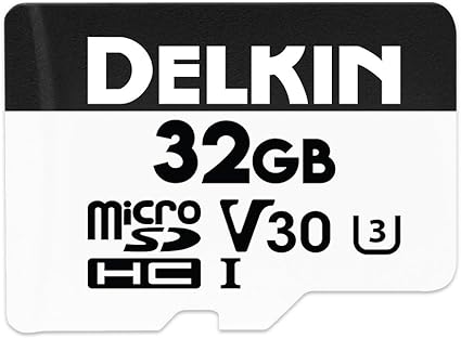 Delkin 32GB HYPERSPEED MicroSD V30