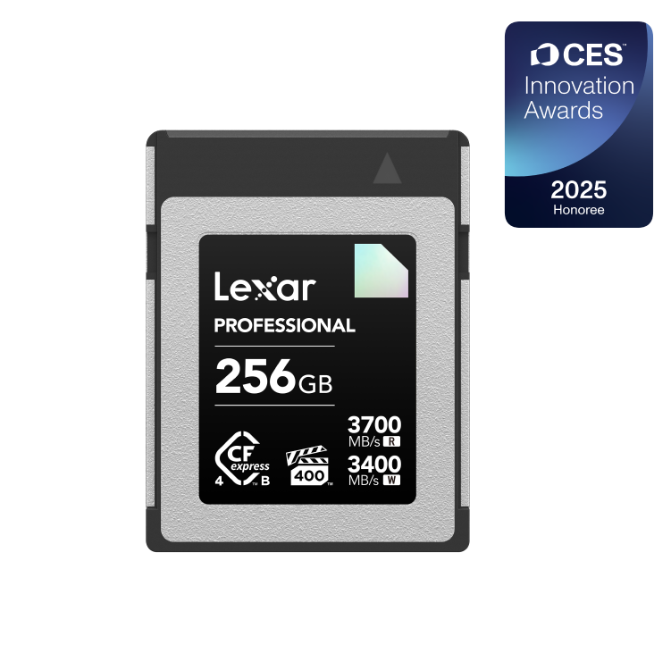 Lexar 256GB Pro CF Express 4.0 Type B Diamond
