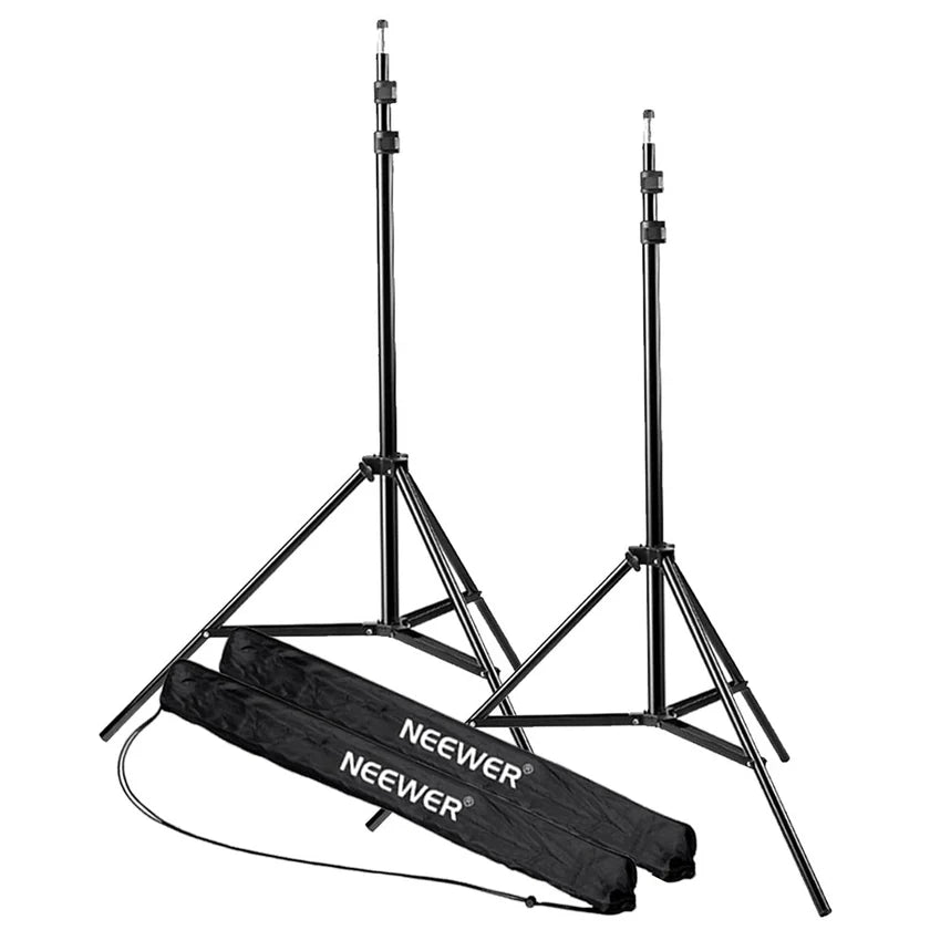 Neewer 2-Pack ST210 210cm Photography Videography Light Stand