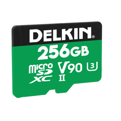 Delkin 256GB POWER MicroSD UHS-II V90