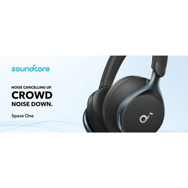 Soundcore Space One Headphones Jet Black