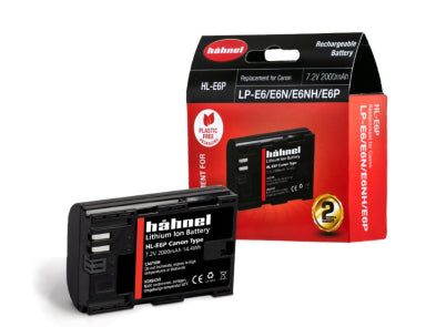 HAHNEL-E6P Battery for Canon 7.2V 2000mah
