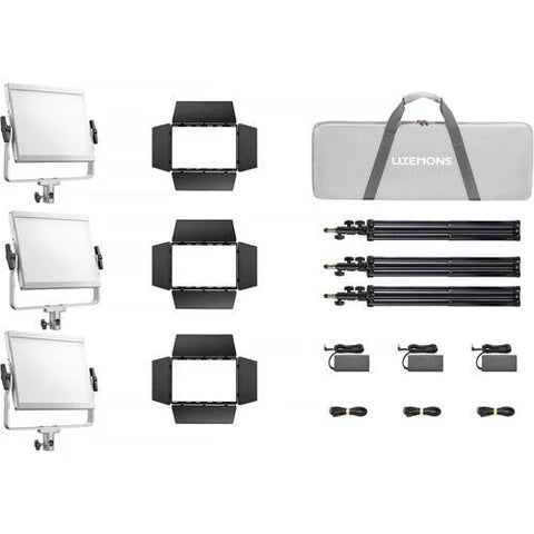 Godox Litemons LP600R 60W RGBWW LED Constant Light Panel Kit (3-Lights)