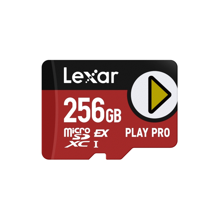 256MB microSDXC PLAY Pro Express 900MB/s Read & 600MB/s Write