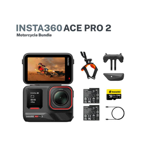 Insta360 Ace Pro 2 Motorcycle Bundle