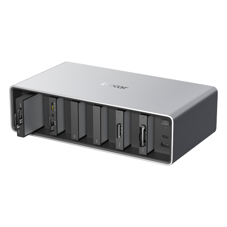 Lexar Workflow Professional Docking Station 6 module bay