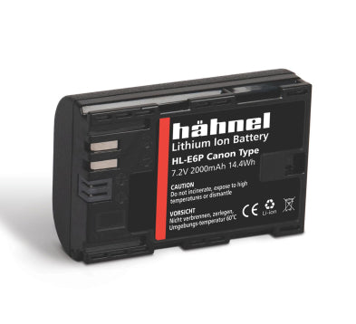 HAHNEL-E6P Battery for Canon 7.2V 2000mah