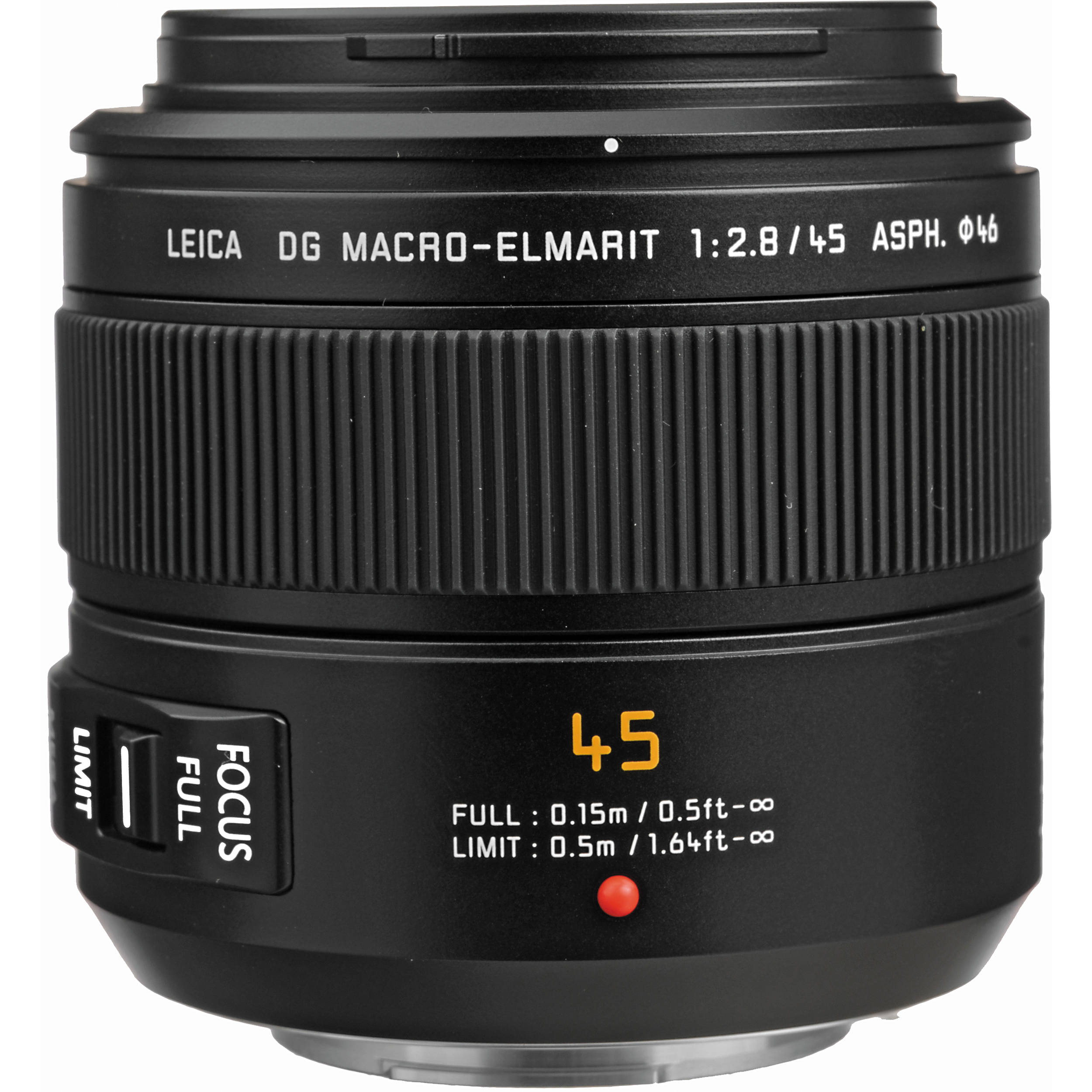 Used Panasonic Lumix Leica DG Macro-Elmarit 45mm f/2.8 Asph. Mega OIS [27881]