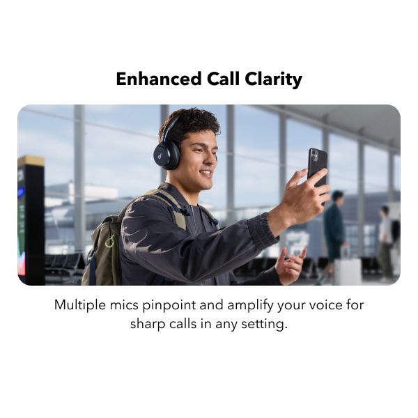 Soundcore Space One Headphones Jet Black