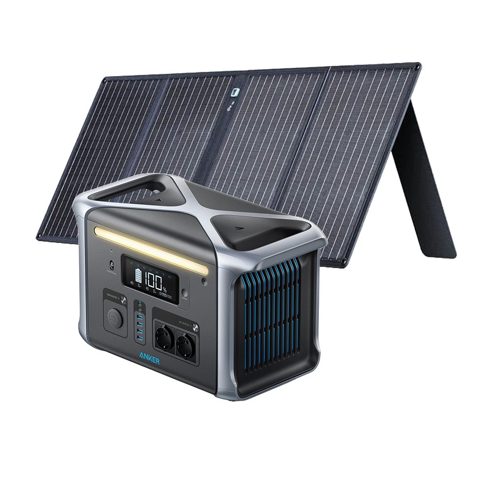 Anker PowerHouse 757 (1500W / 1229Wh) + Solar Panel 100W