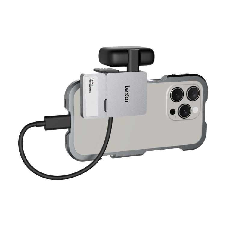 Lexar 1TB SL400 Portable SSD GO with USB-C Hub