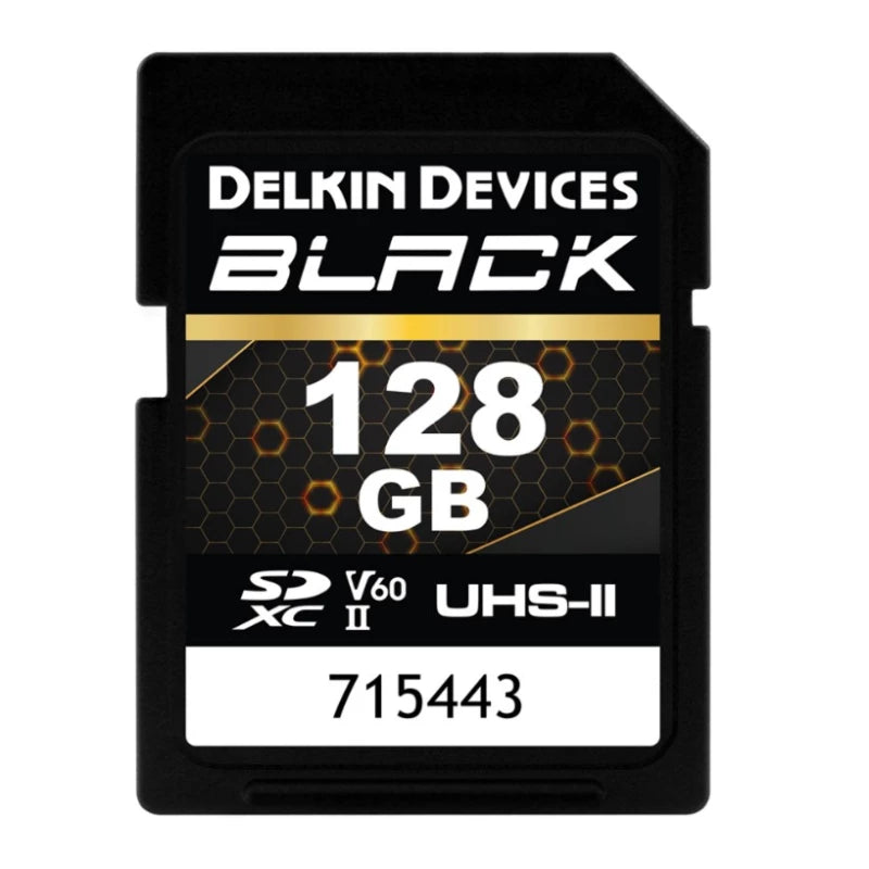 DELKIN 128G SD Black (Rugged) UHS II V60