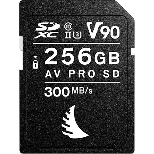 The Angelbird 256GB AV Pro MK2 UHS-II SDXC Memory Card