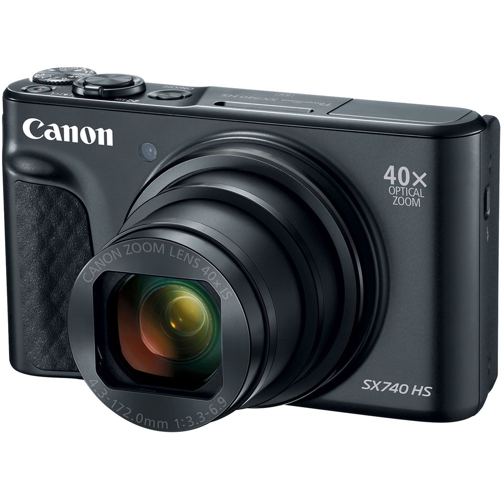 Canon PowerShot SX740 HS Lite Edition Digital Camera (Black)