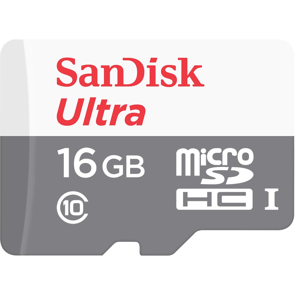 SanDisk 16Gb microSDHC UHS-1 Card With Adapter