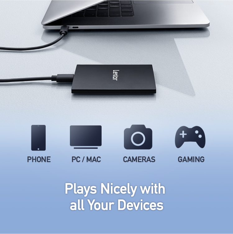 Lexar 4TB SL500 USB3.2 Gen 2x2 Portable SSD