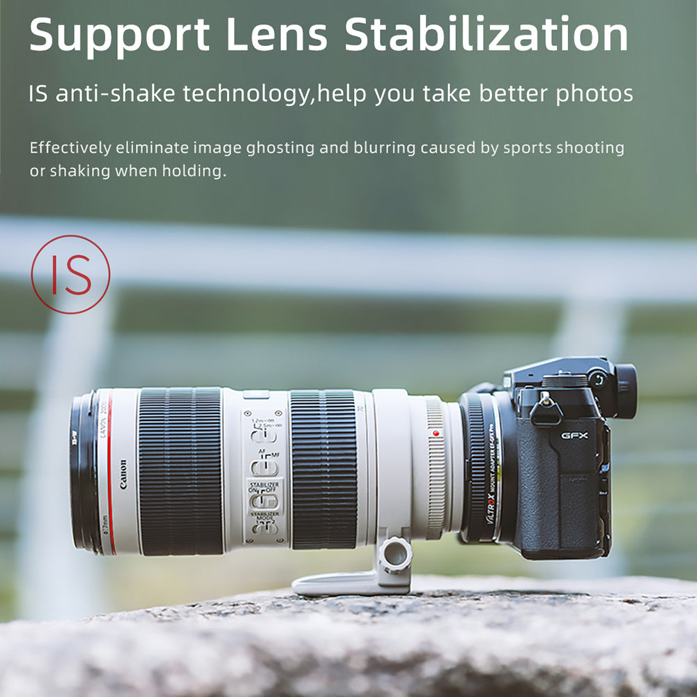 Viltrox PRO Adapter Canon EF & EFs Lens to Fuji GFX mount Cameras