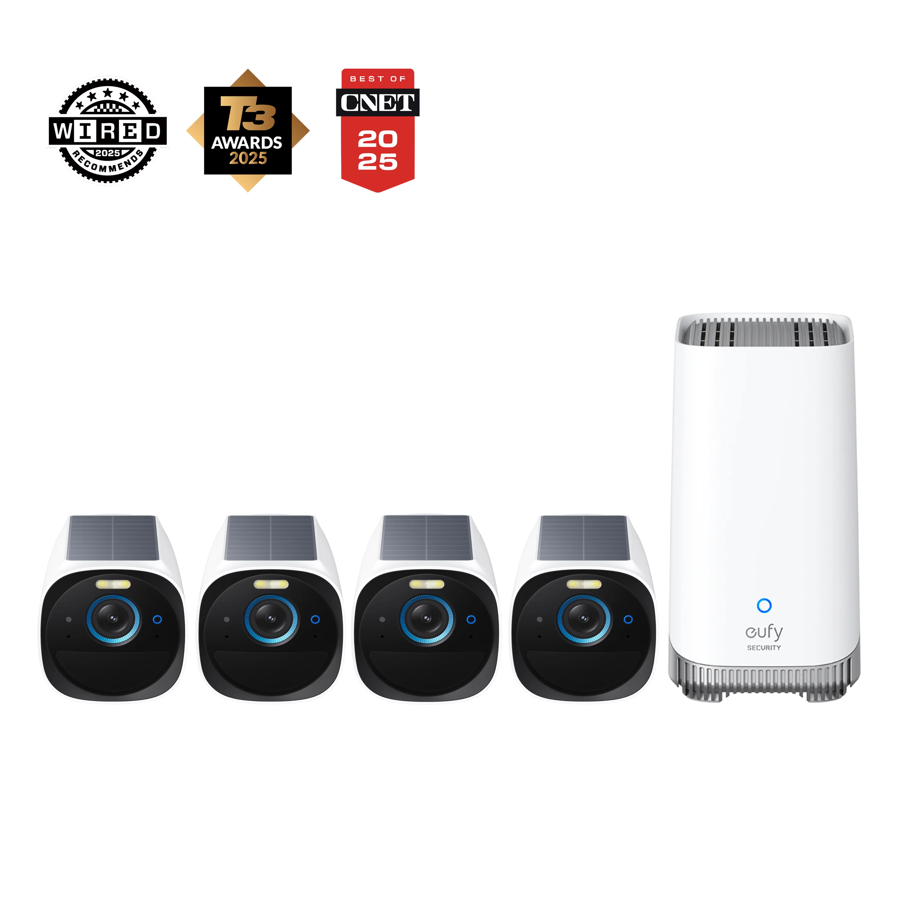 EUFY S3 Pro 4-Cam Kit with Homebase 3
