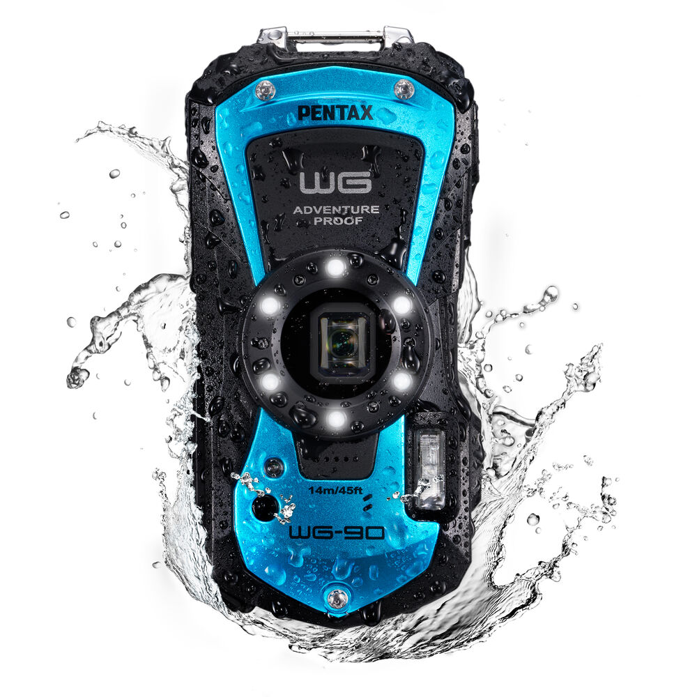 RICOH WG-90 Digital Camera Blue