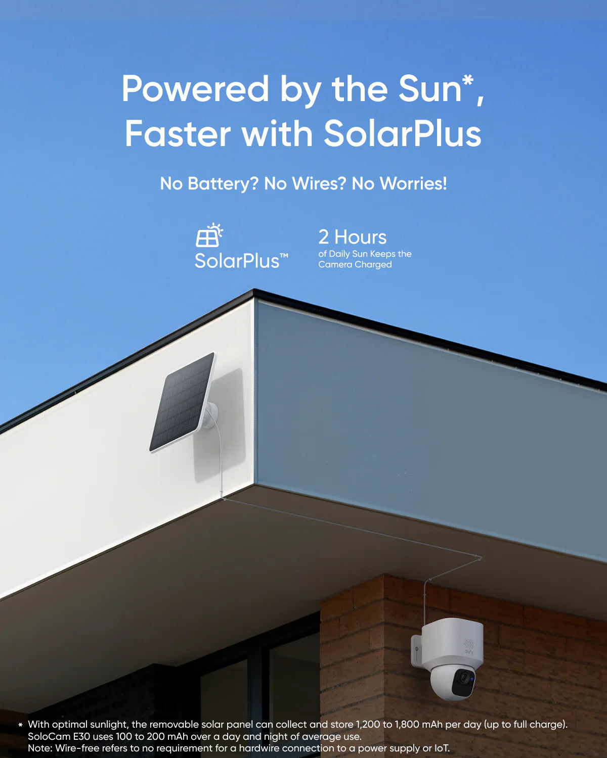 Eufy Solocam E30 solar powered 2k security camera