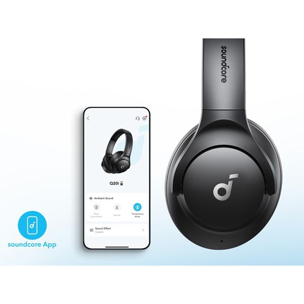 Soundcore Q20i Headphones Black