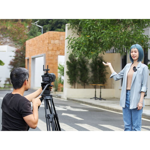 Godox WMicS2 UHF Compact 2-Person Wireless Microphone System for Cameras & Smartphones with 3.5mm (5