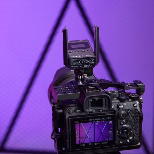 Godox WMicS2 UHF Compact 2-Person Wireless Microphone System for Cameras & Smartphones with 3.5mm (5