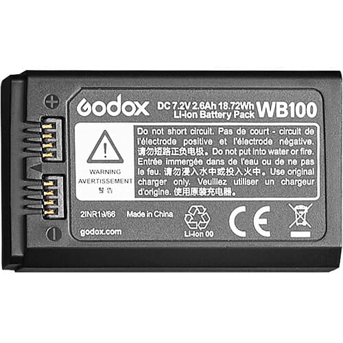 Godox WB100 Battery for AD100Pro Pocket Flash