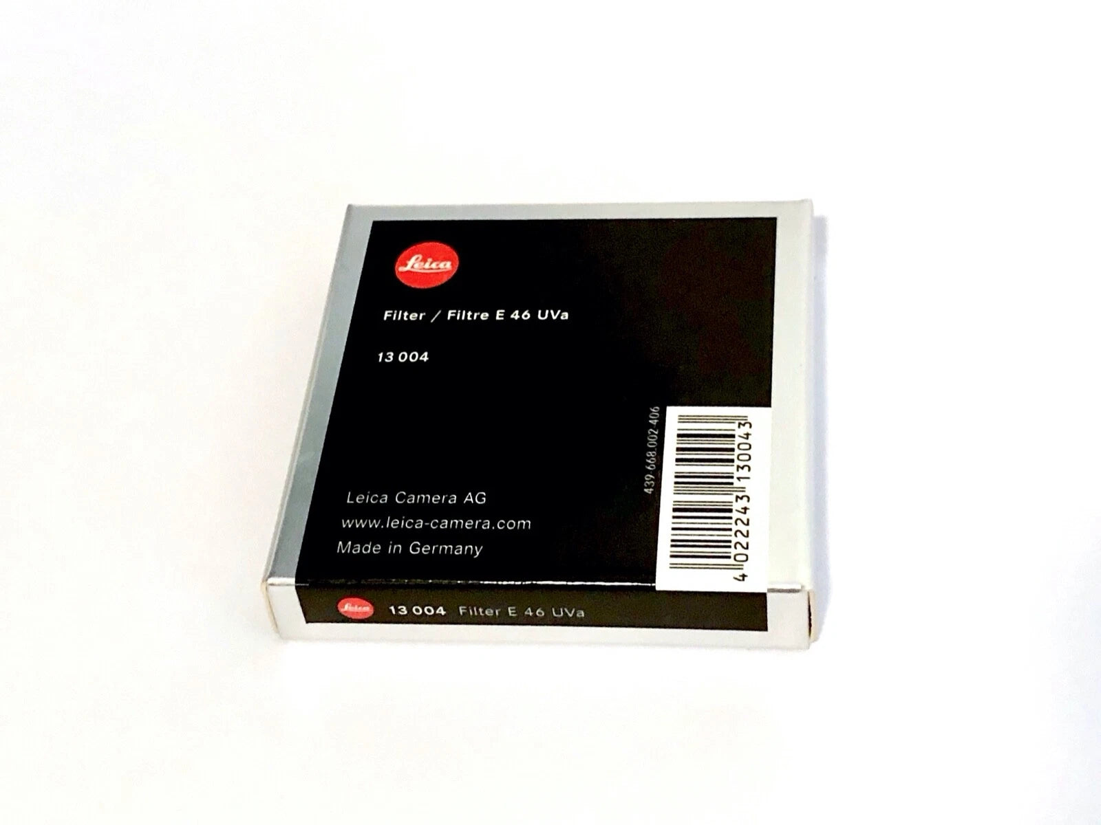 Leica E46 UVa II Filter (Black)