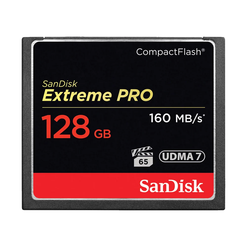 SanDisk 128GB Extreme Pro 160MB/s CompactFlash Memory Card