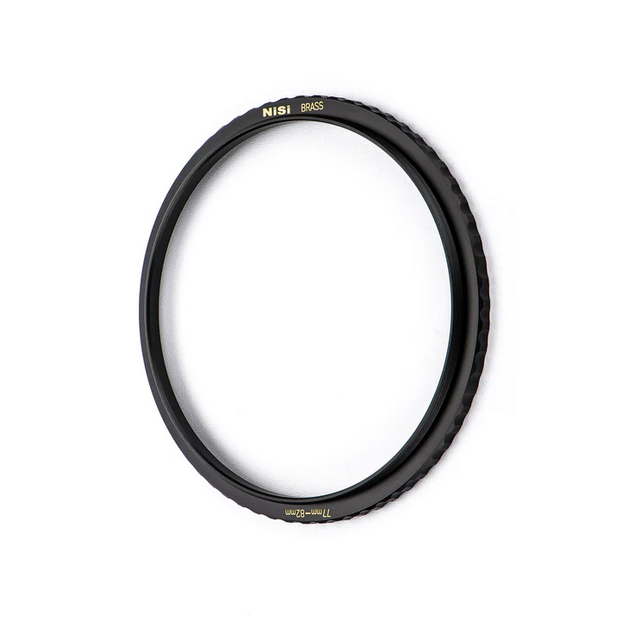 NiSi 58-77mm Brass Step Rings for Circular Filters