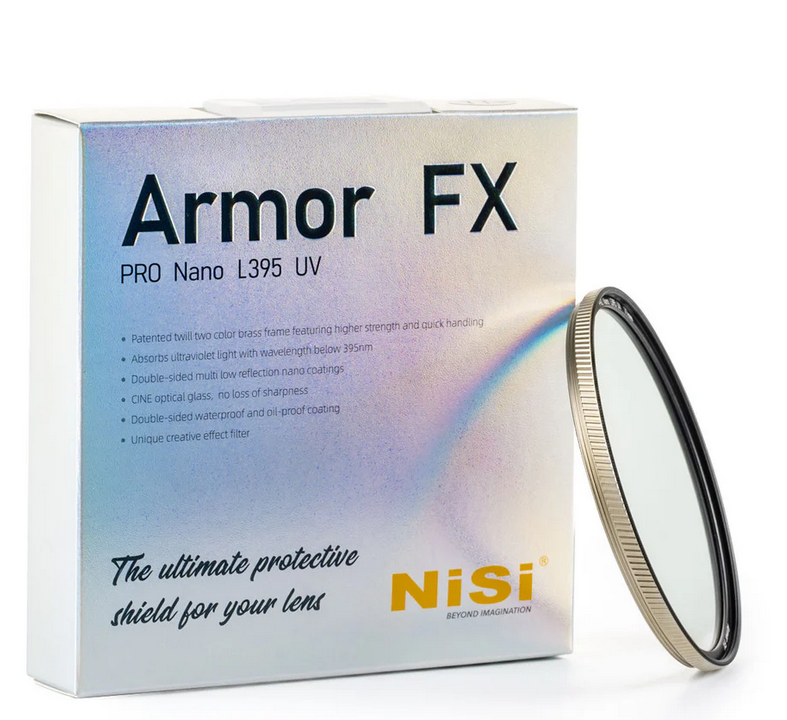 NiSi 82mm Armor Fx Brass UV Filter Ulta Strong