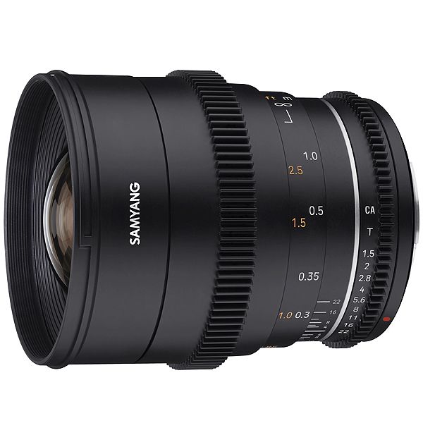Samyang 24mm T1.5 VDSLR MK2 Lens for Canon EF
