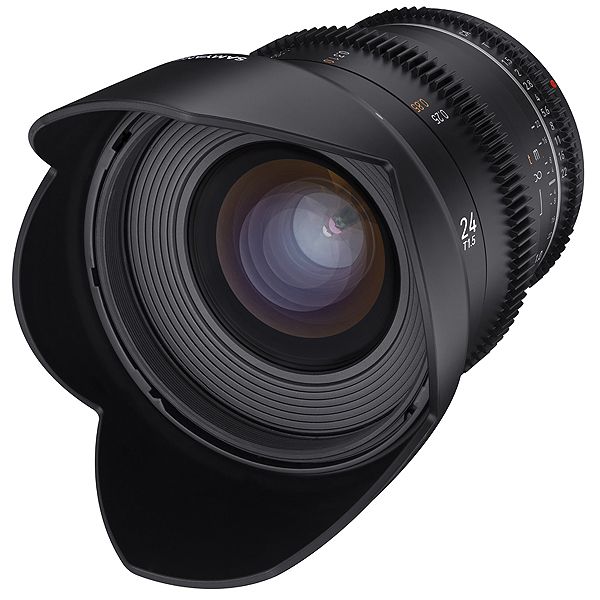 Samyang 24mm T1.5 VDSLR MK2 Lens for Canon EF