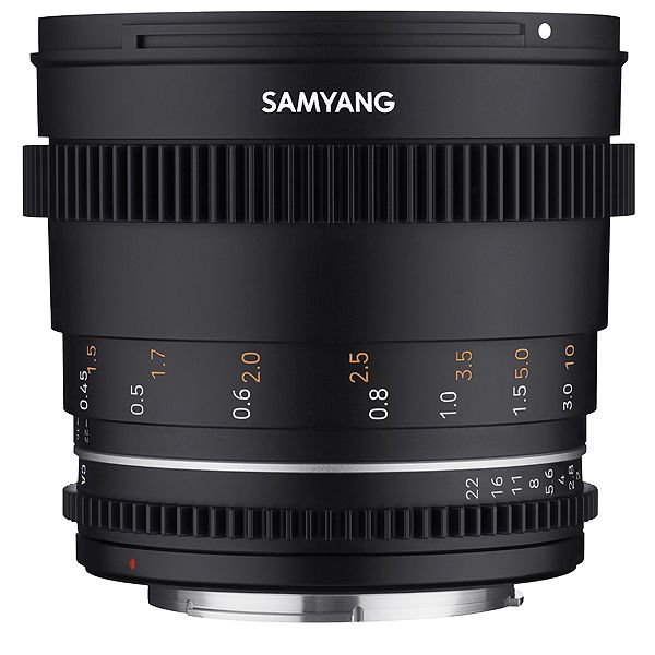 Samyang 50mm T1.5 VDSLR MK2 Lens for Canon EF
