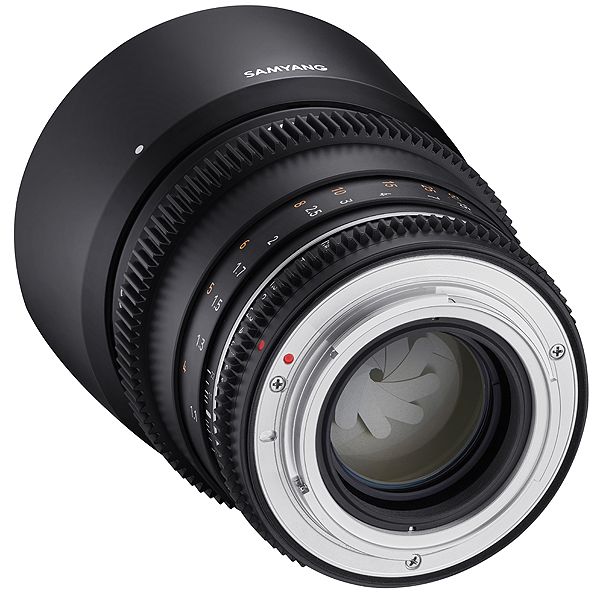 Samyang 85mm T1.5 VDSLR MK2 Lens for Canon EF