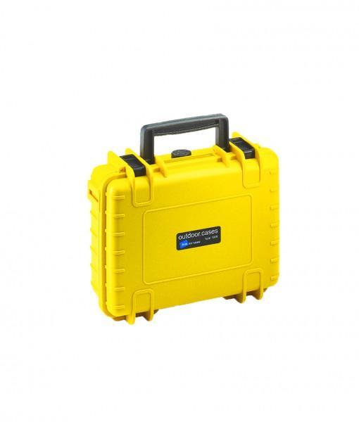 B&W International Type 1000 Hard Case Yellow with Foam B&W International Hard Case