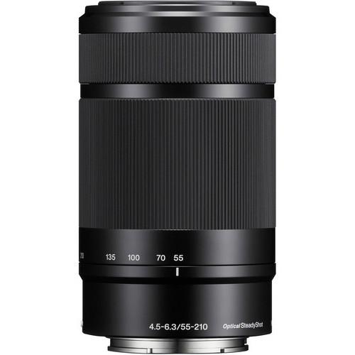 Sony E 55-210mm f/4.5-6.3 OSS Lens (Black) Sony Lens - Mirrorless Zoom