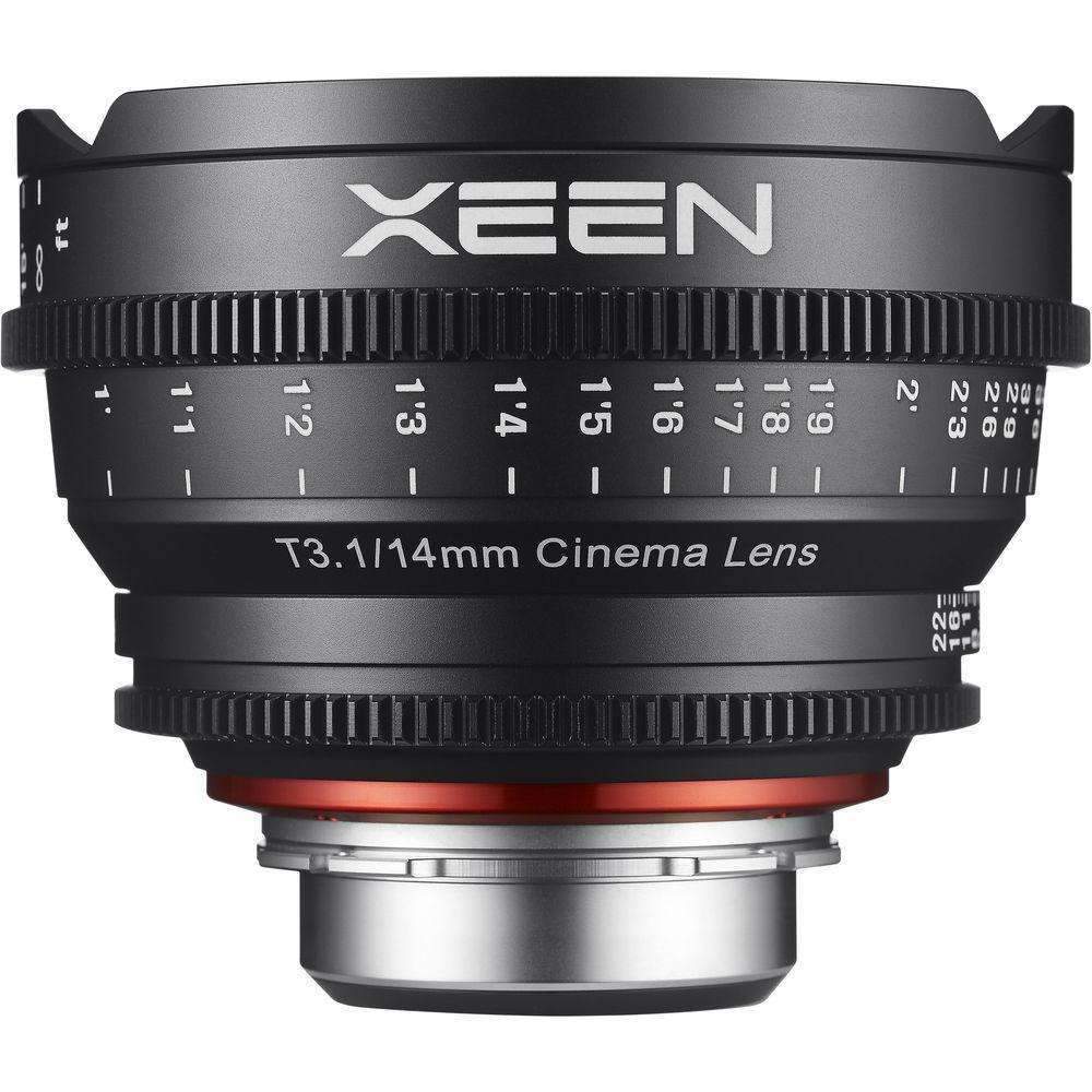 Samyang XEEN 14mm T3.1 Lens (Full Frame Canon EF-Mount) Samyang Lens - Cine