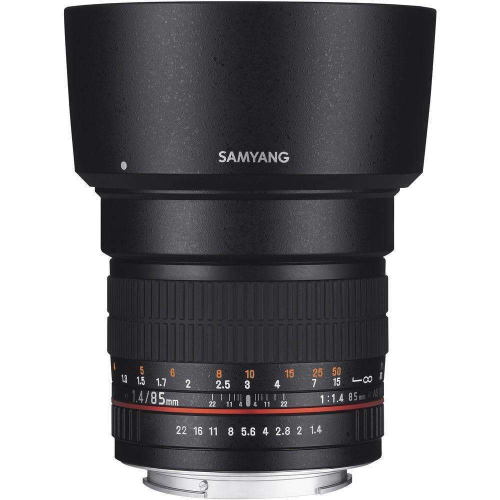 Samyang 85mm F1.4 ED AS IF UMC Lens (Canon) Samyang Lens - Cine