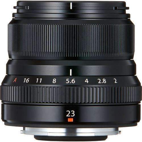FUJIFILM XF 23mm f/2 R WR Lens (Black) Fujifilm Lens - Mirrorless Fixed Focal Length