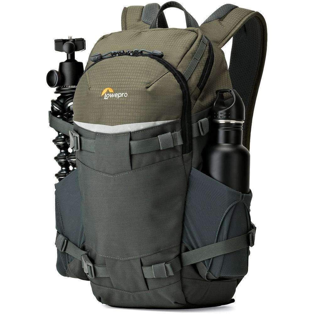 Lowepro Flipside Trek BP 350 AW Backpack (Gray/Dark Green) Lowepro Bag - BackPack