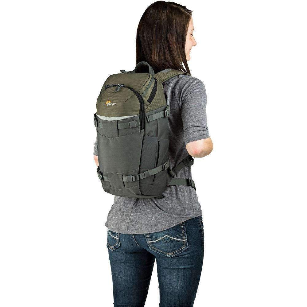 Lowepro Flipside Trek BP 250 AW Backpack Gray/Dark Green Lowepro Bag - BackPack