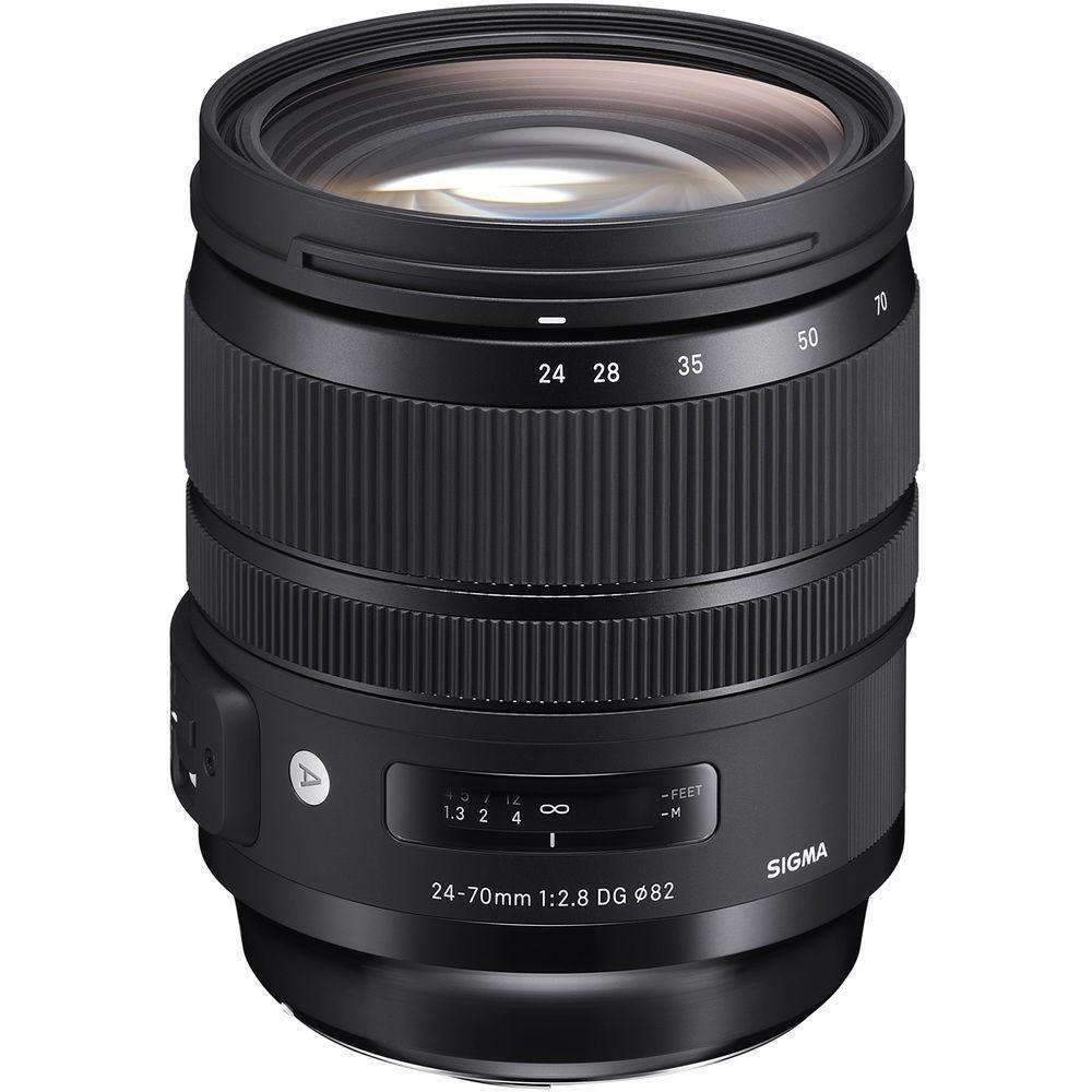 Sigma 24-70mm f/2.8 DG OS HSM Art Lens for Nikon F Mount Sigma Lens - DSLR Zoom